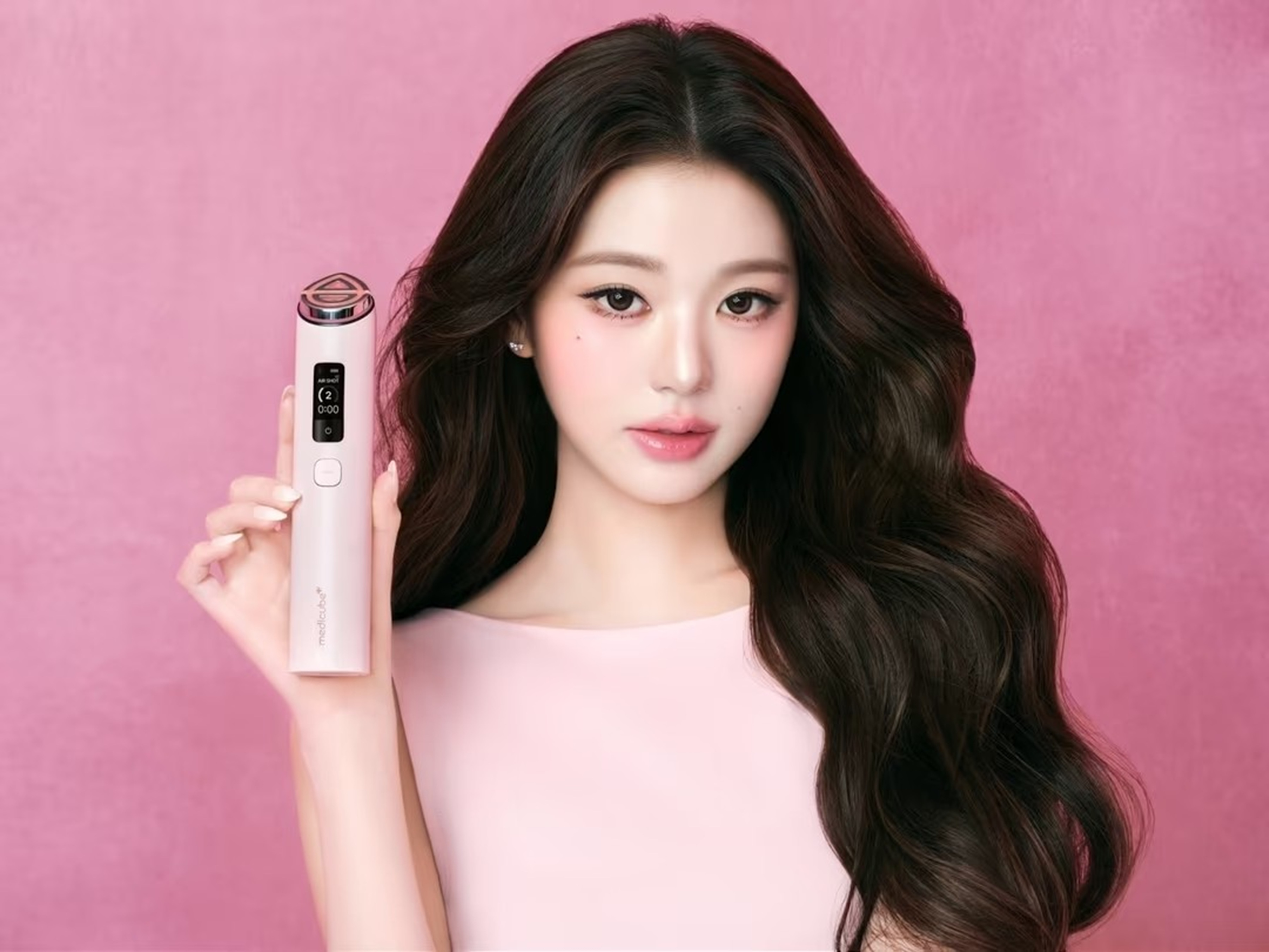 韓国式ヘアスタイリングのボリューム感