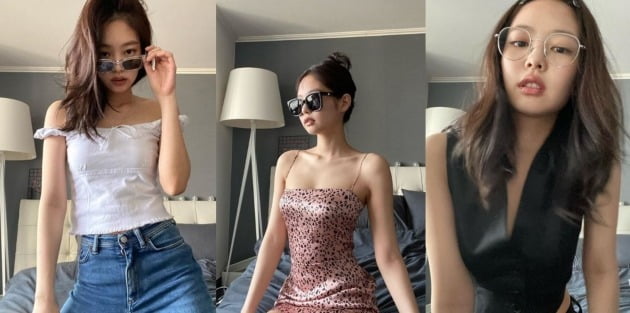 BLACKPINKジェニ — ヘアケアの行き届いたボリュームスタイル